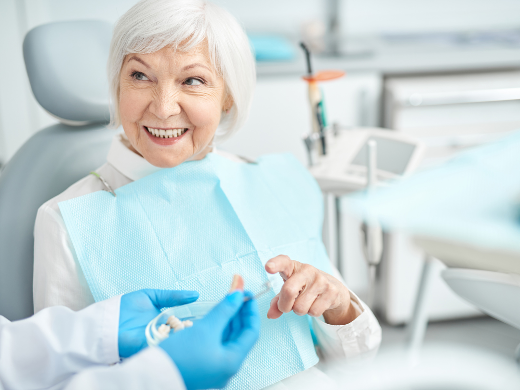 Smiling patient enjoying a healthy, confident smile after dental treatment in Louisville, KY